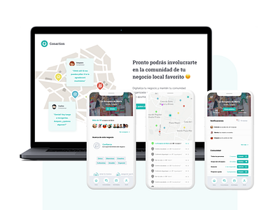 Conaction App Prototype app concept app mobile app ui application design