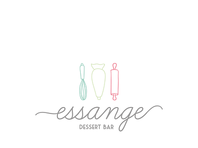 Essange Dessert Bar - Brand Identity