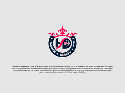 Hannan Design Pro Logo brandidentitydesign branding design business logo company brand logo company branding design flat logo logo logo design minimalist lgo
