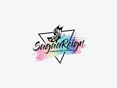 Sugaa Reigu Water Color Logo brandidentitydesign branding design business logo company brand logo flat logo graphic design illustration logo design watercolor logo