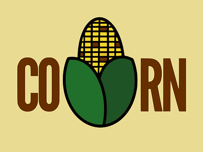 Corn corn logo vegetables