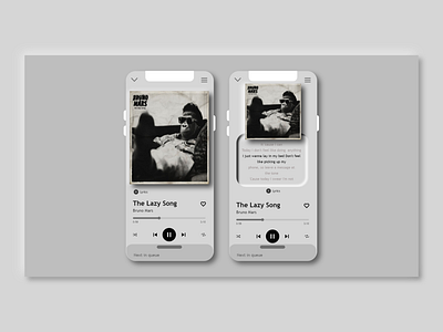 Daily UI :: 009 | Music Player