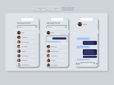 Daily UI :: 013 | Direct Messaging