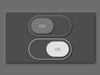 Daily UI :: 015 | On/Off Switch