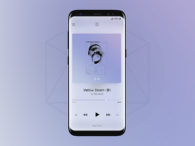Samsung Galaxy S8 Simple Audio Player audio player player s8 samsung galaxy s8
