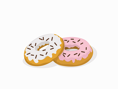 Donuts donuts food illustration vector