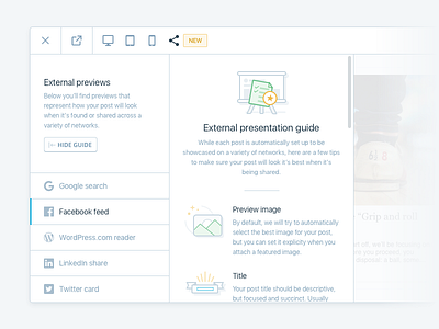 External Presentation Guide