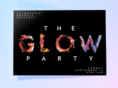 GM2016 - Party Flyer a8c automattic flyer glow grand meetup meetup party rave