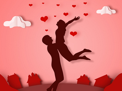 Let love inspire and teach you to live brighter art artwork beautiful couple design graphic graphicdesign graphicdesigner illustration love photoshop red valentine day