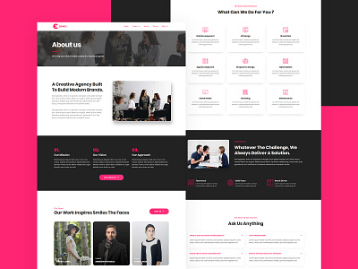 Agency Elementor Template Kit agency agency landing page agency website business elementor elementor templates web web design webdesign website website builder website concept website design websites wordpress wordpress design wordpress theme