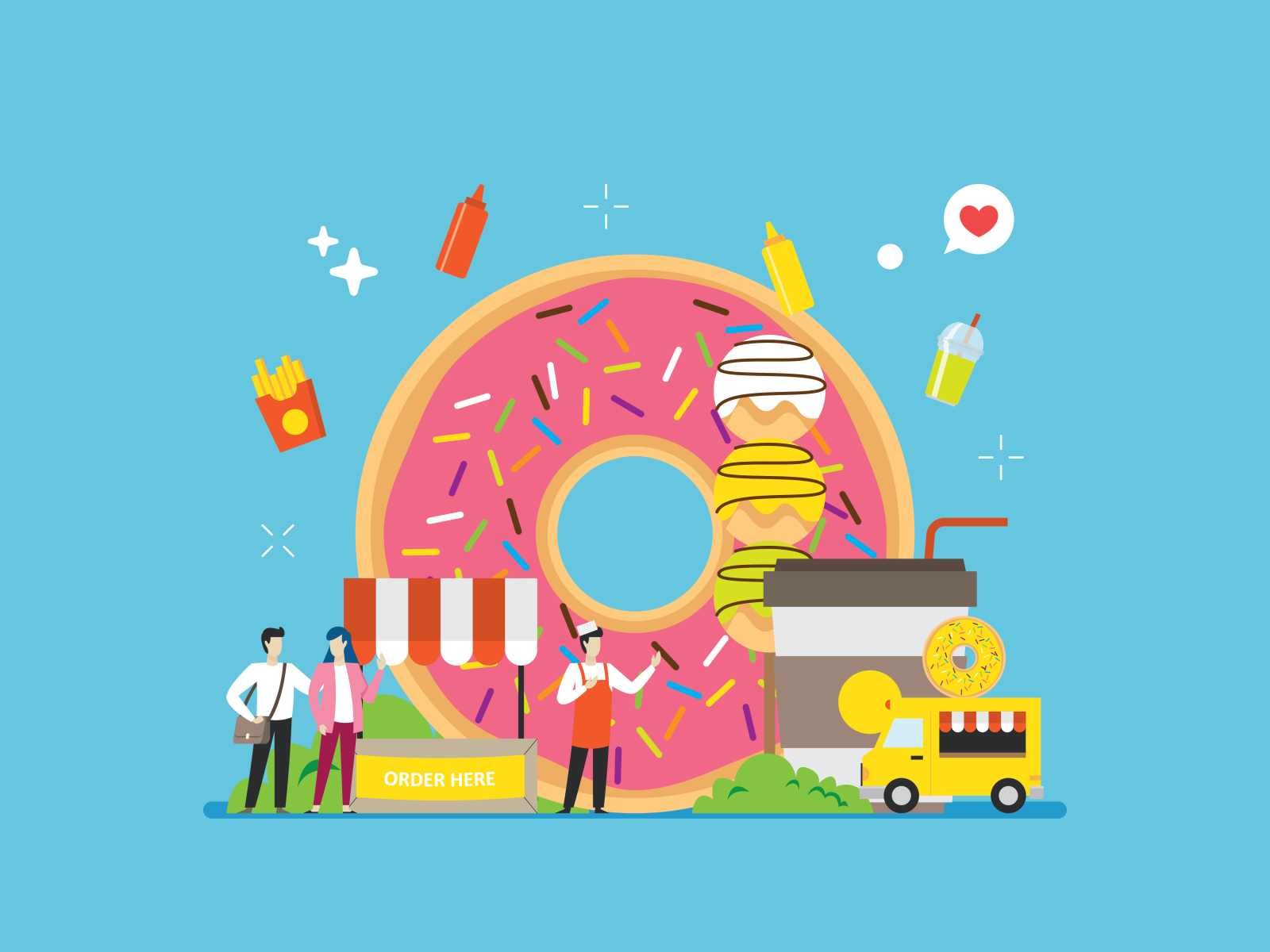 junk-food-by-fontastic-on-dribbble