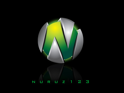 N 3D Logo