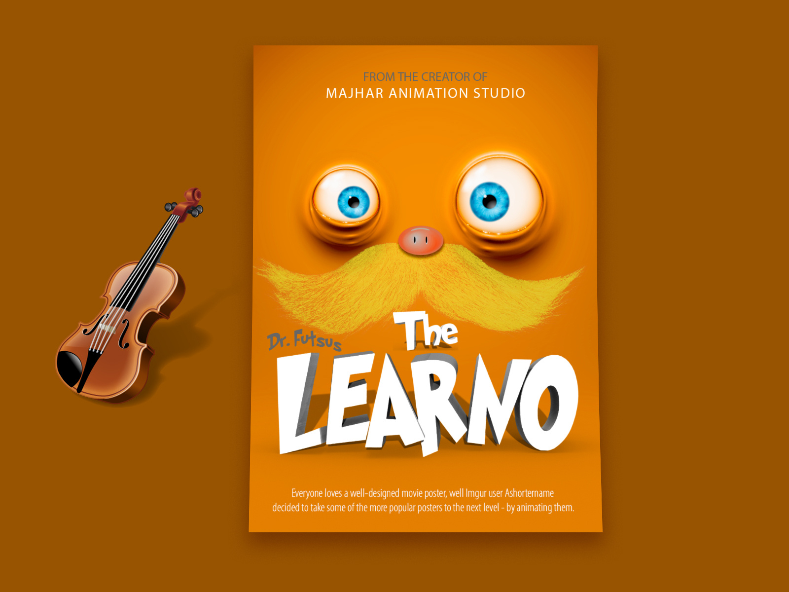 3d Animation Movie Poster By Majharul Islam On Dribbble