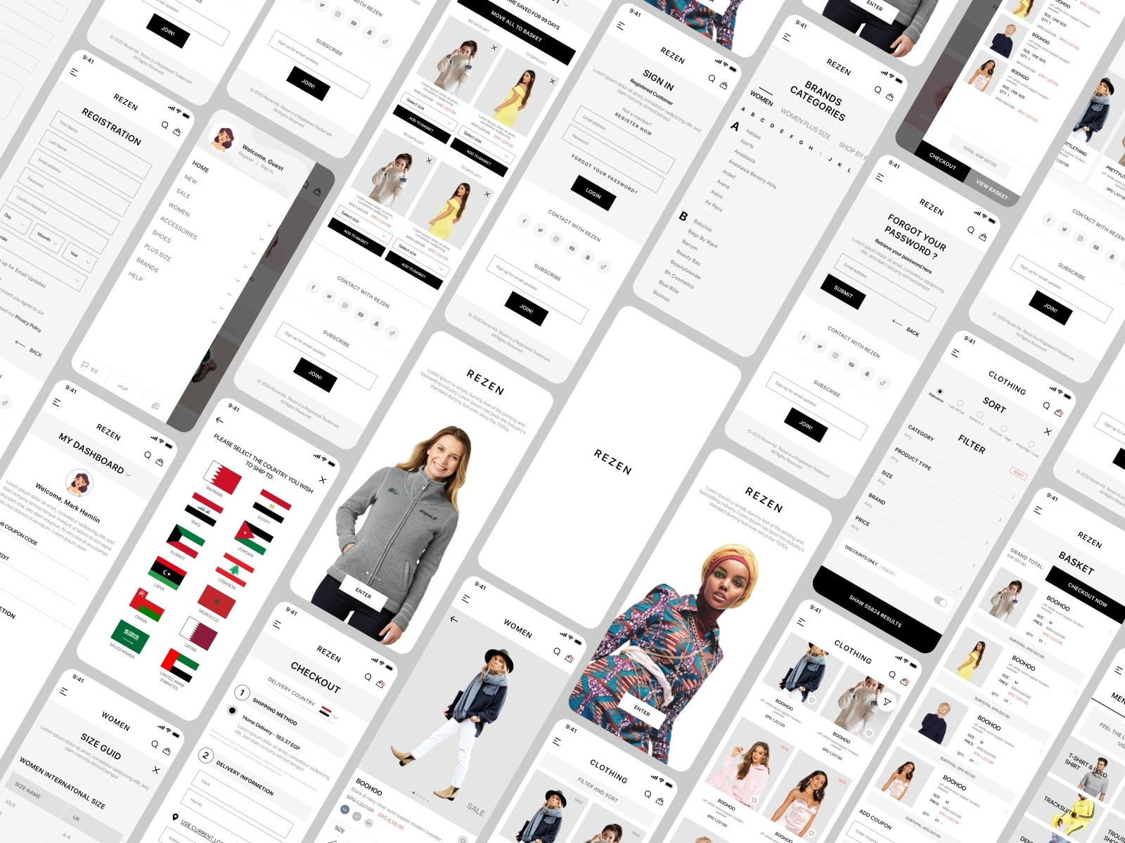 Minimal Ecommerce App Ui By Deep Ui On Dribbble