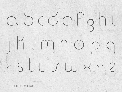 Order Typeface