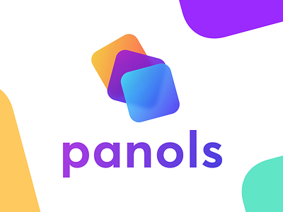 WIP: Panols II branding gradient ios logo panels panols panoramas redesign splits vibrant