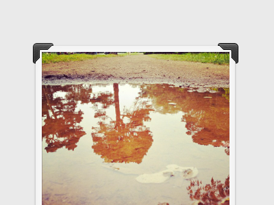 Instagram Frame border coners css frame html instagram photo portfolio