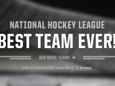 Best Team Ever background hockey sports teams type typography
