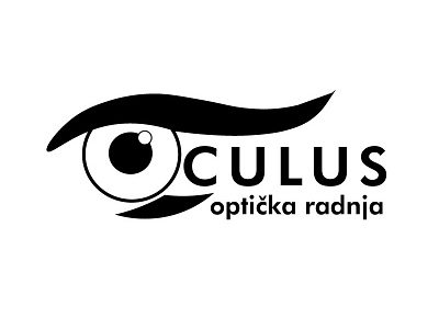 Optika Oculus design logo