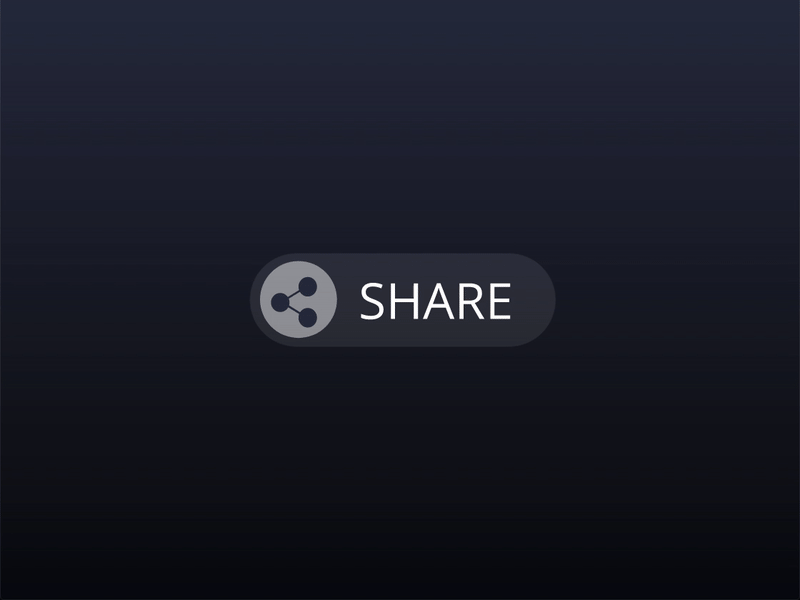 Daily UI - 010 - Social share daily 100 challenge dailyui dailyui010 dailyuichallenge interactive design social share social share button ui uidesign