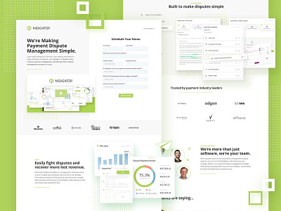 Landing Page for Midigator analytics conversion rate optimization landing page landing page design sales sales page software ui uidesign ux ux ui uxdesign web design