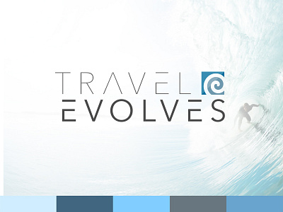 Travel Evolves Logo Design