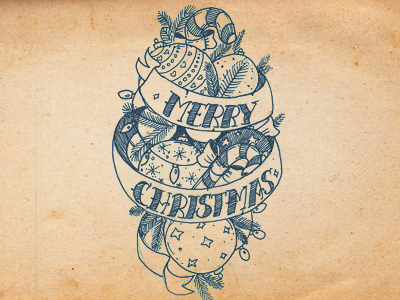 Merry Christmas christmas illustration madoyster