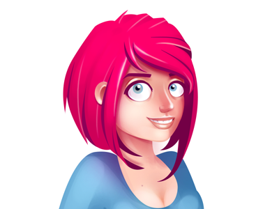 Madoyster usepic girl illustration madoyster redhead userpic