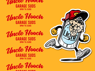 Garage Studs badge beer branding design graphic hat identity illustration lockup logo sticker