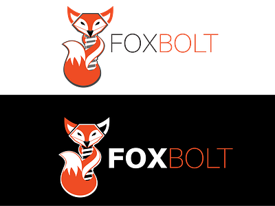 Fox Bolt Logo Design