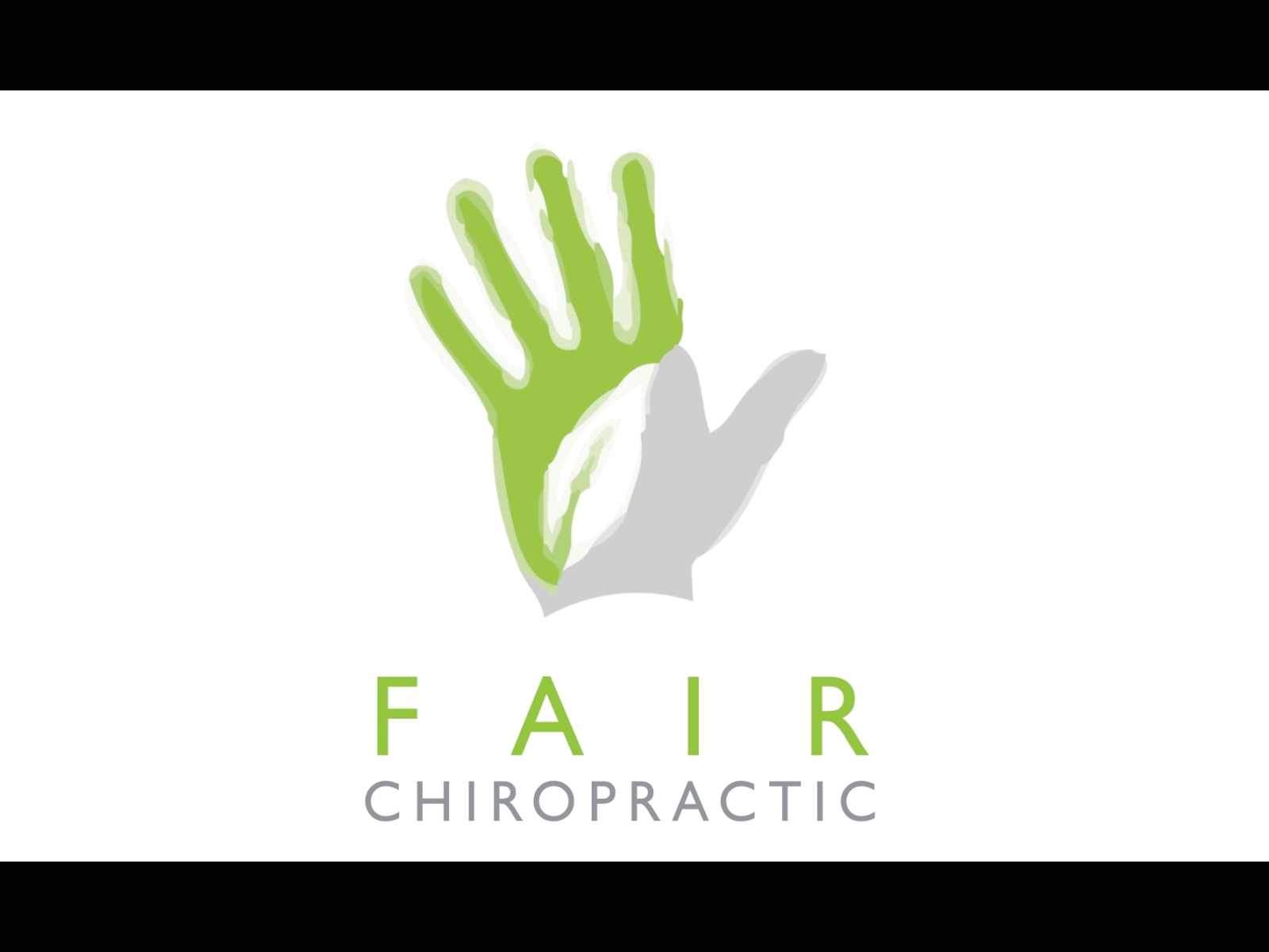 Fair Chiropractic animation design logo motion graphics