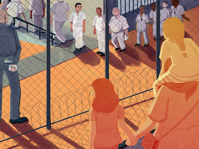 Texas Prison Contraband - Illustration