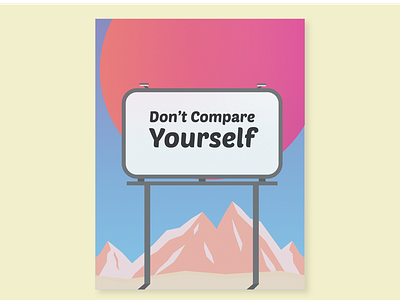 Don't Compare Yourself