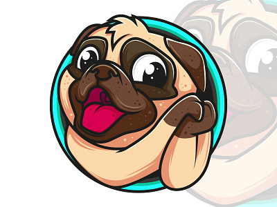 adorablePug adobe illustrator adorable adorable lovely cartoon cartoons cute animal dog fun funny illustration illustrator mascot pug vector vector illustration vectorart vectors