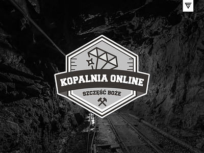 Kopalnia Online logo brand brand design branding corel draw design designer graphic logo logo design logodesign logos logotype mine online vector