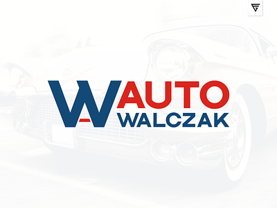 Auto Walczak logo brand brand design car design logo logo car logo design logodesign logos logotype vector