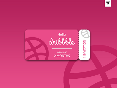 1 Dribbble Invitation For You