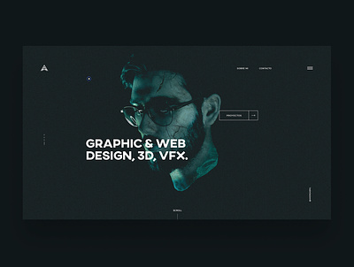 Portfolio website brand css dark design graphic html js ui ux web web design