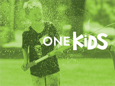 One Kids branding design digital logo motiongraphics print vector