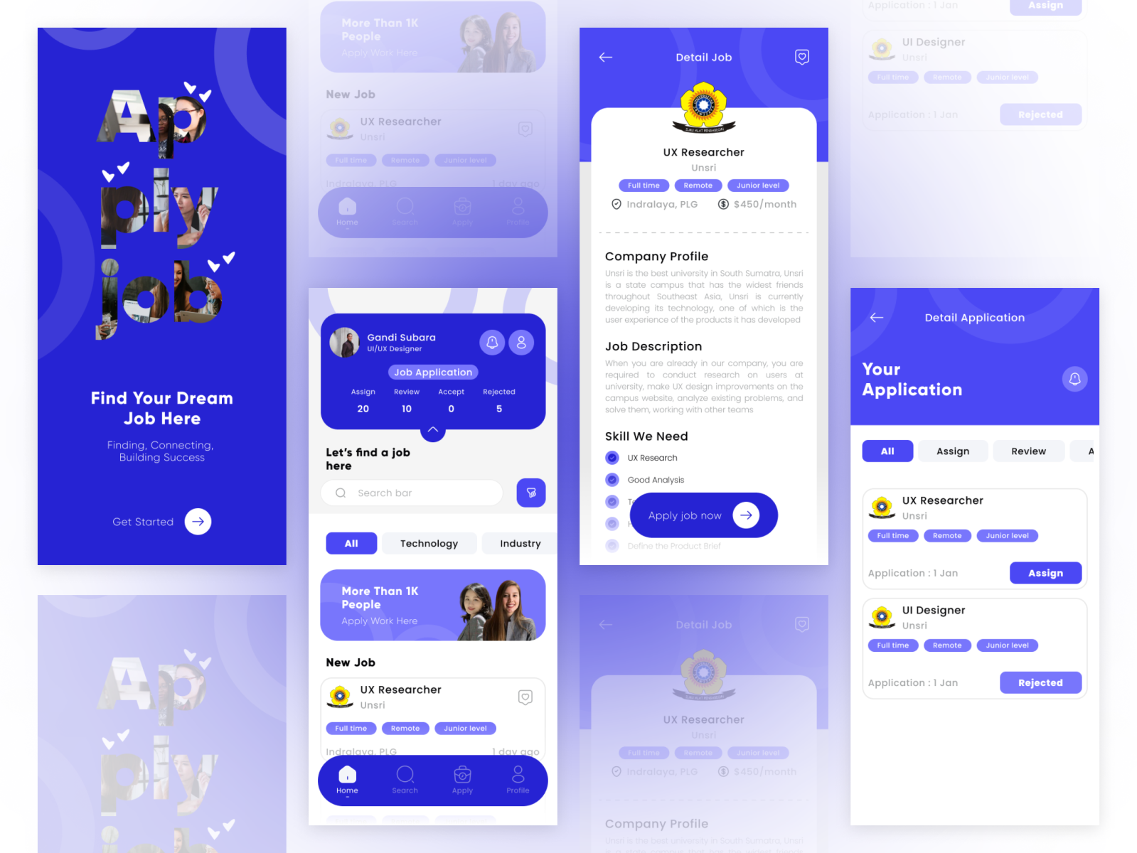 job-hunter-app-by-odibee-studio-on-dribbble