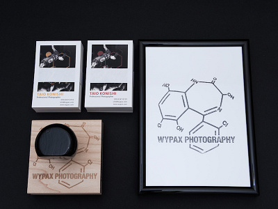 WYPAX PHOTOGRAPHY Branding branding business card graphic design handmade logo packaging photographer photography print design stamp