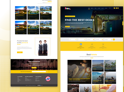 Hotel Product Selling page design - 2 2020 2020 trends clean clean ui clean ui design landing page minimal proffesional stylish uiux ux web web design webdesign website