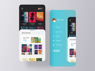 App design for selling books