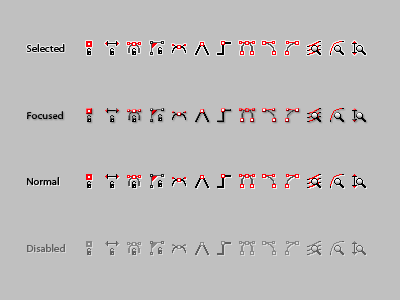 Curve Editor Icons animation curve editor icons lock spline