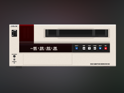 Betacam deck vtr 2