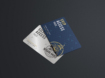 VVIP - Access Card access card card design clean creative design designer graphicdesign indonesia indonesia designer premium print printing themepark visual identity vvip waterpark