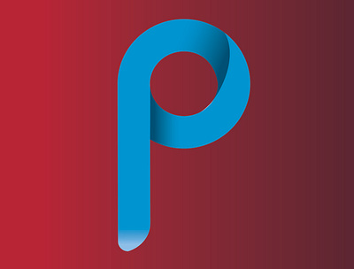 P design illustration logo ui