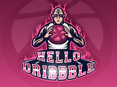 Hello Dribbble debut debut shot debuts debutshot design esport esportlogo illustration logo mascot mascot design mascotlogo vector