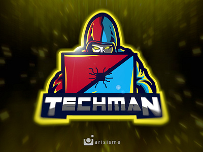 Techman E-sport/Mascot logo