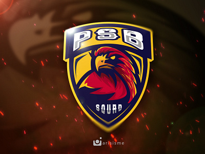 Esport logo PSB Squad by arisisme on Dribbble